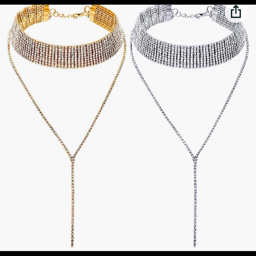 Gold and Silver Choker